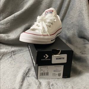 White Converse Brand New 👟